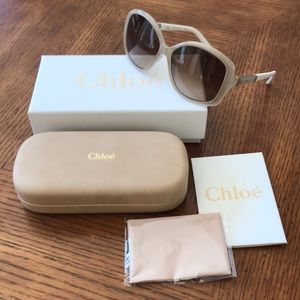 Brand new Chloe CE663S Women Sunglasses - White